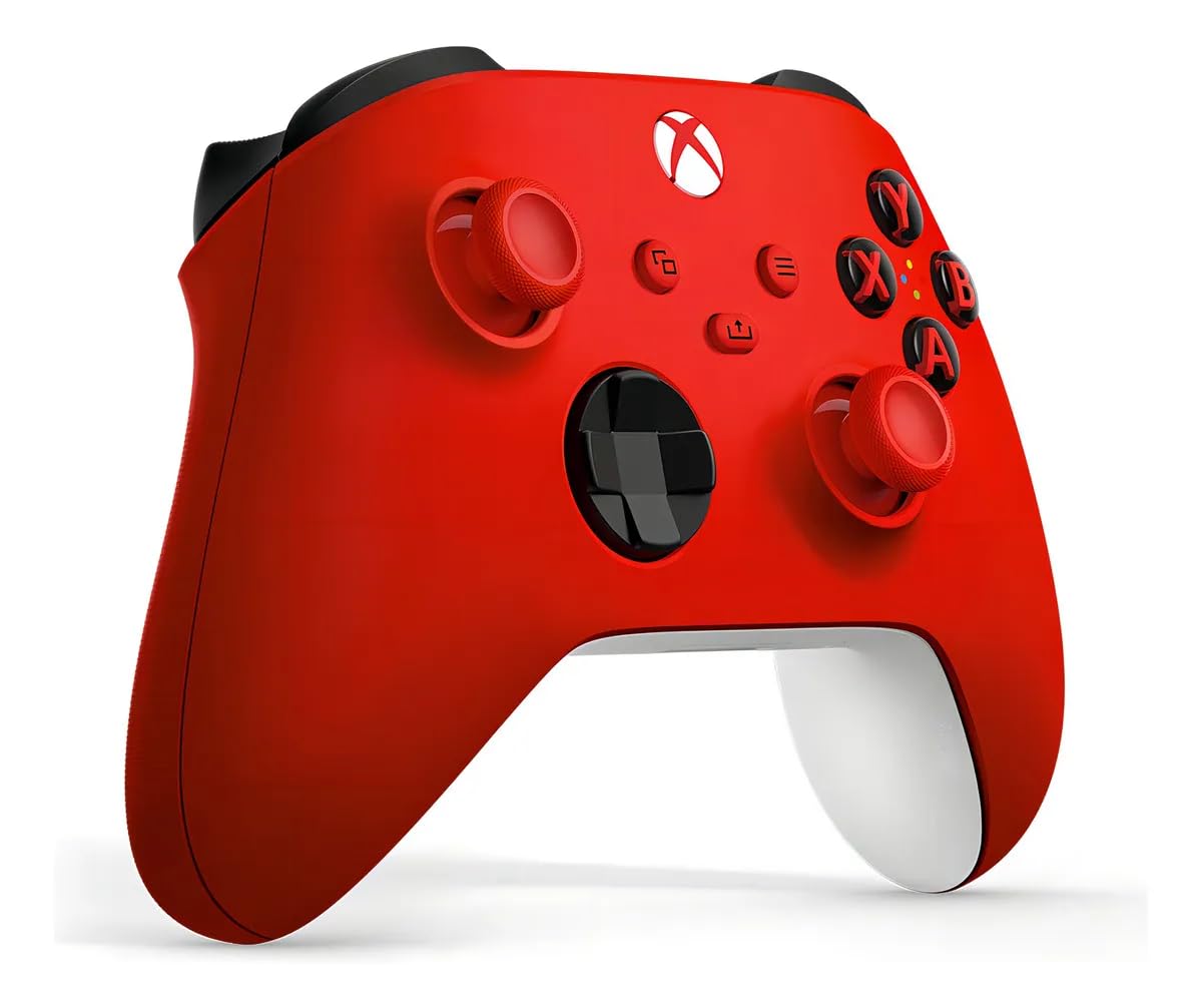 Xbox Wireless Gaming Controller + USB-C® Cable (2025) – Carbon Black – Play on Xbox, Windows, Android, iOS, FireTV Sticks, Smart TVs, VR Headsets
