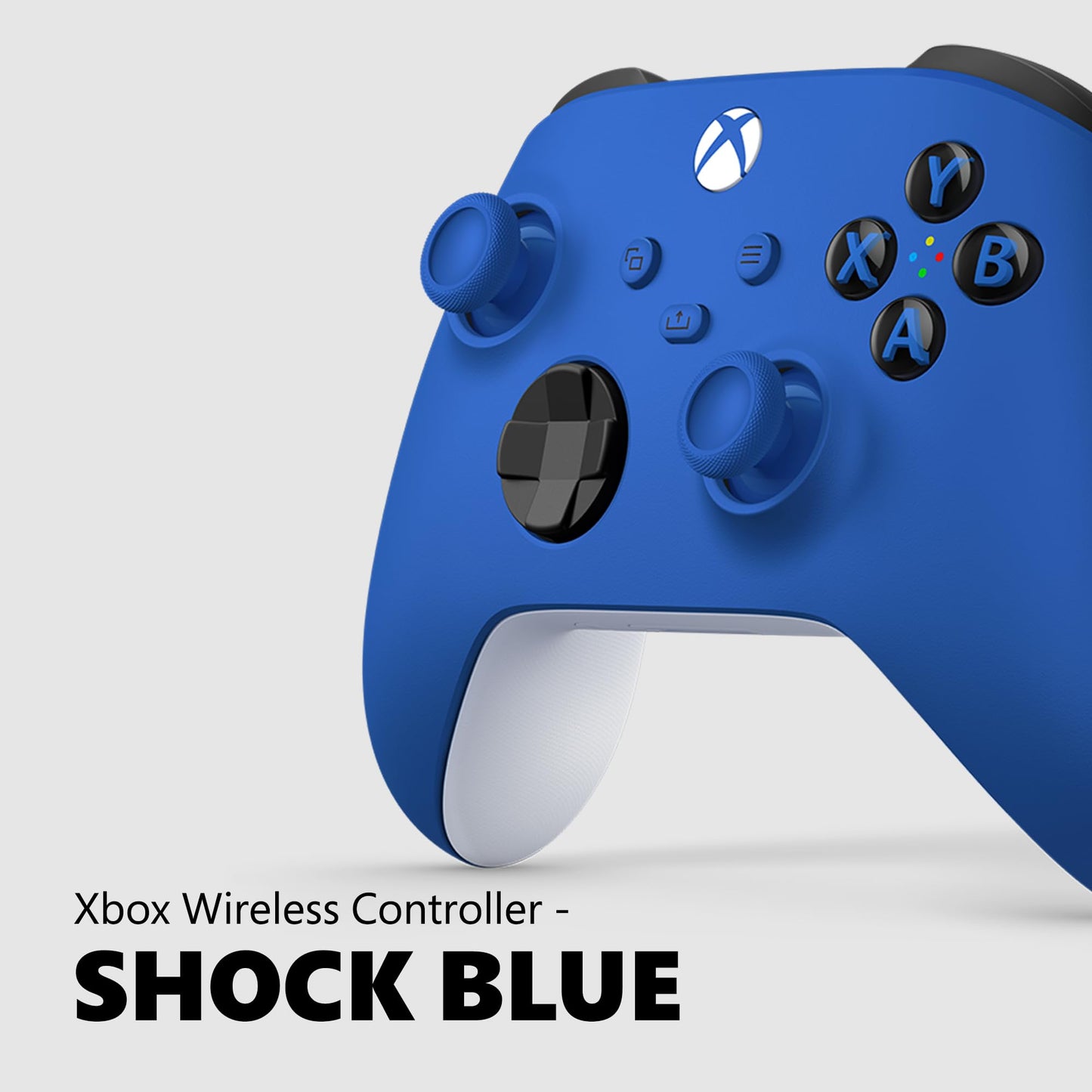 Xbox Wireless Gaming Controller + USB-C® Cable (2025) – Carbon Black – Play on Xbox, Windows, Android, iOS, FireTV Sticks, Smart TVs, VR Headsets