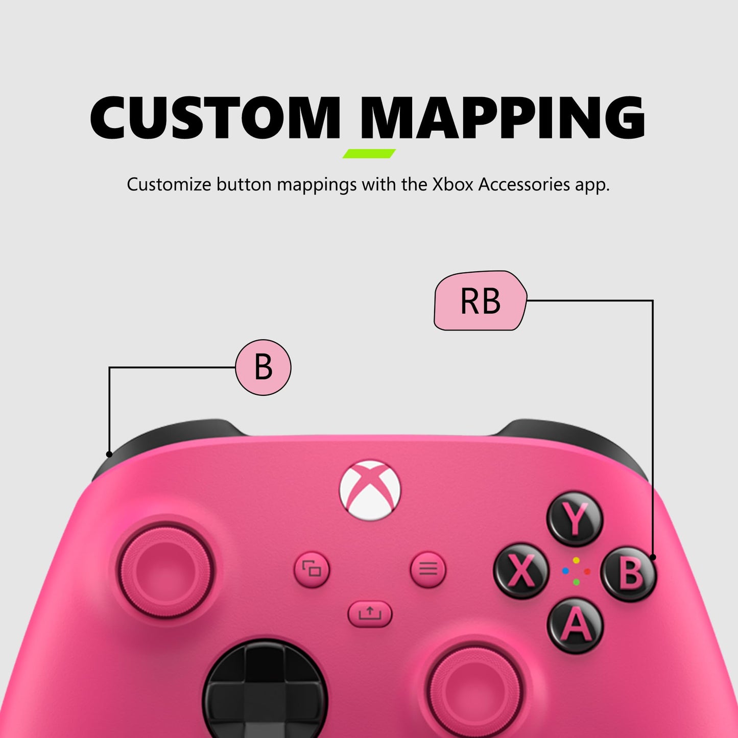 Xbox Wireless Gaming Controller + USB-C® Cable (2025) – Carbon Black – Play on Xbox, Windows, Android, iOS, FireTV Sticks, Smart TVs, VR Headsets