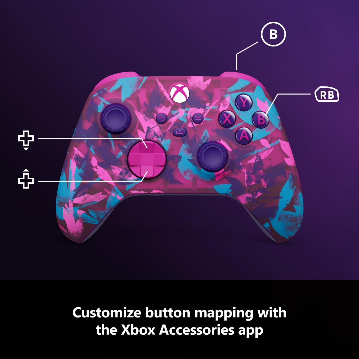 Xbox Wireless Gaming Controller + USB-C® Cable (2025) – Carbon Black – Play on Xbox, Windows, Android, iOS, FireTV Sticks, Smart TVs, VR Headsets