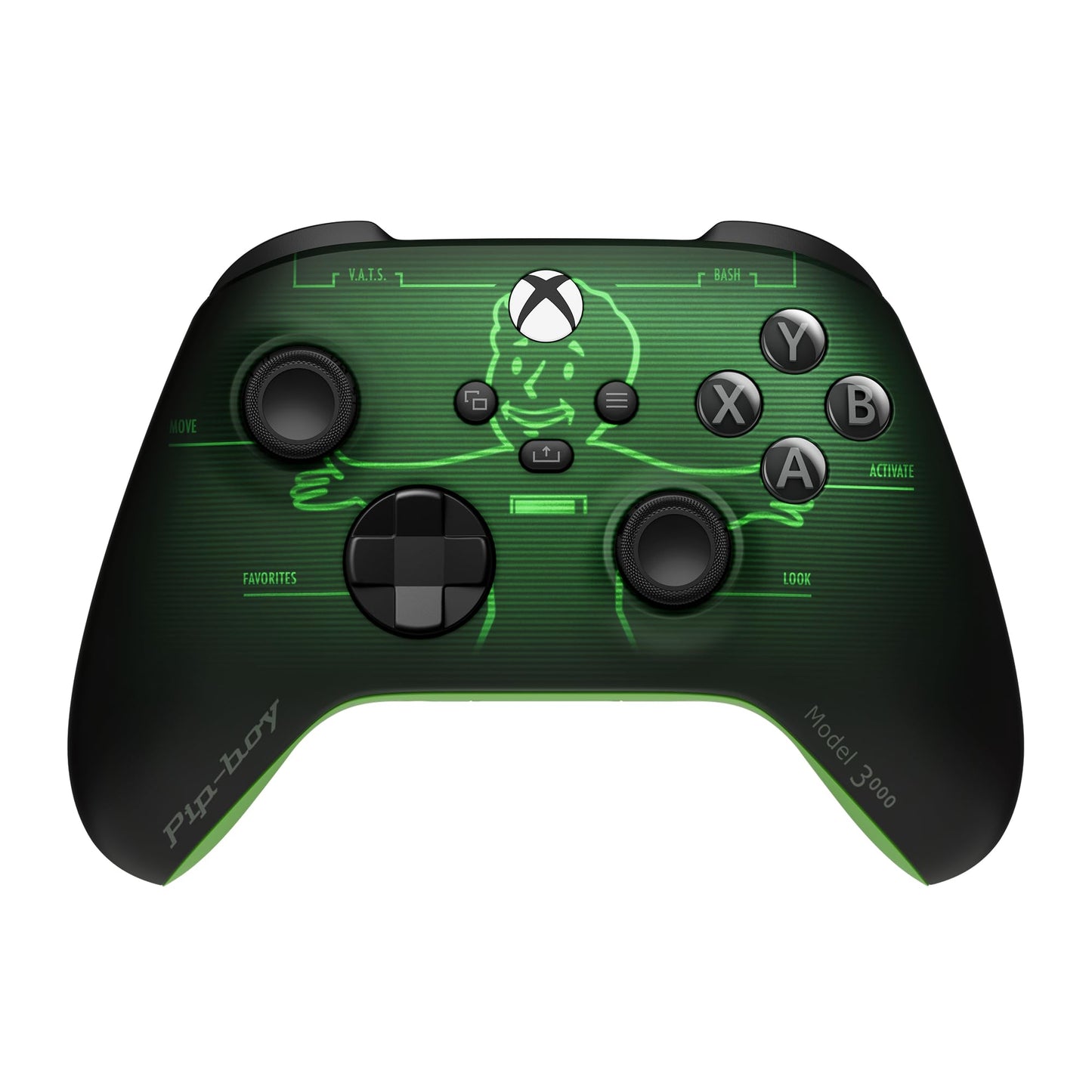 Xbox Wireless Gaming Controller + USB-C® Cable (2025) – Carbon Black – Play on Xbox, Windows, Android, iOS, FireTV Sticks, Smart TVs, VR Headsets