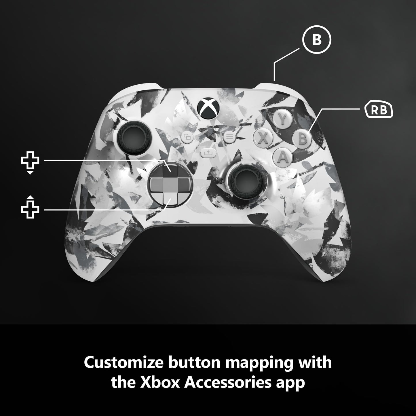 Xbox Wireless Gaming Controller + USB-C® Cable (2025) – Carbon Black – Play on Xbox, Windows, Android, iOS, FireTV Sticks, Smart TVs, VR Headsets