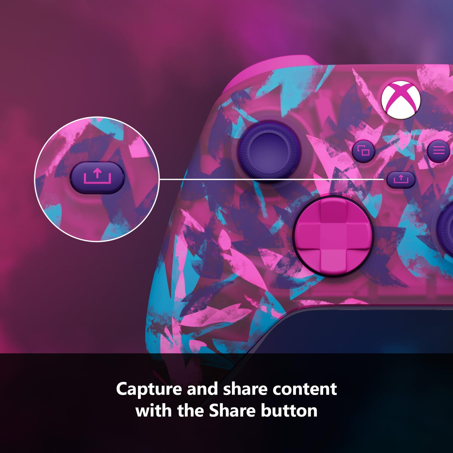 Xbox Wireless Gaming Controller + USB-C® Cable (2025) – Carbon Black – Play on Xbox, Windows, Android, iOS, FireTV Sticks, Smart TVs, VR Headsets